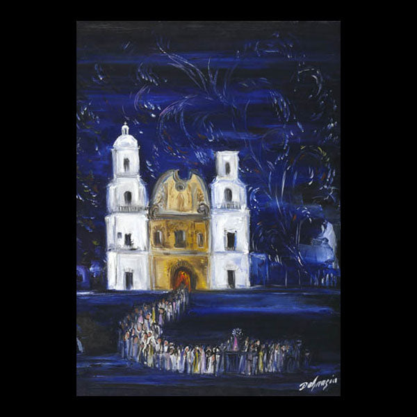 Print: Fiesta at San Xavier