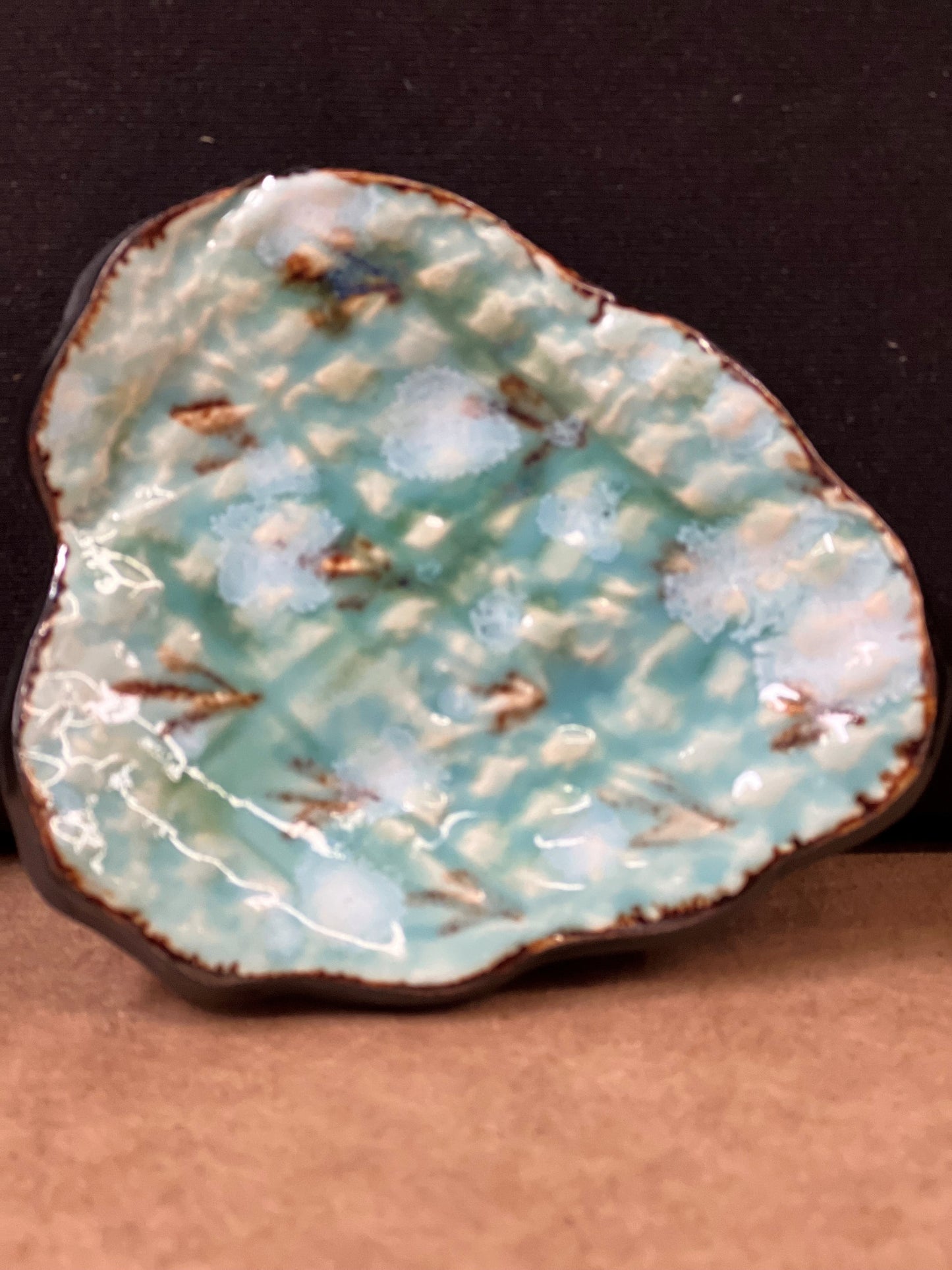 Carolyn Fisch: Ceramic Spoon Rest Small