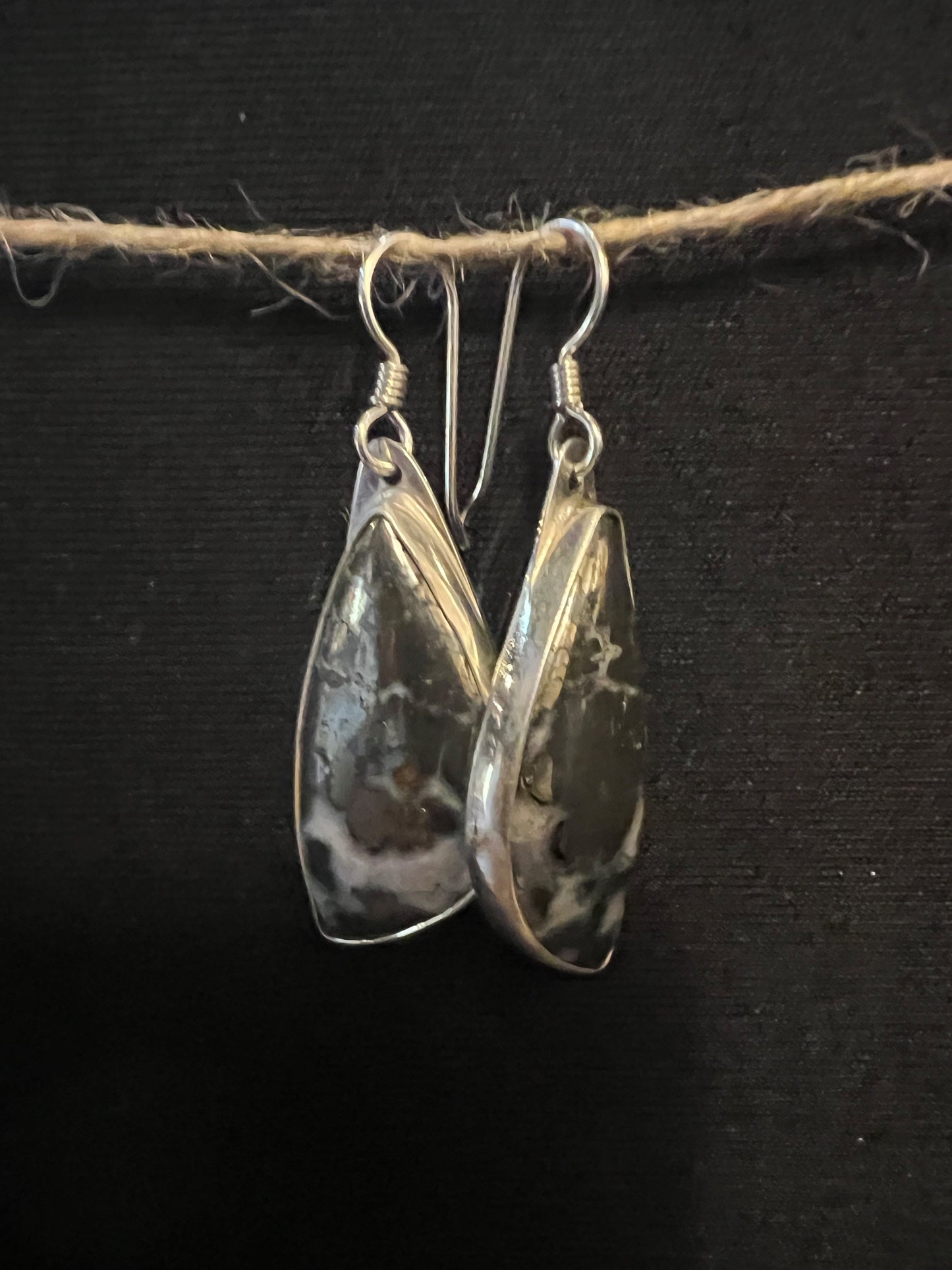 Earrings: Sterling Silver