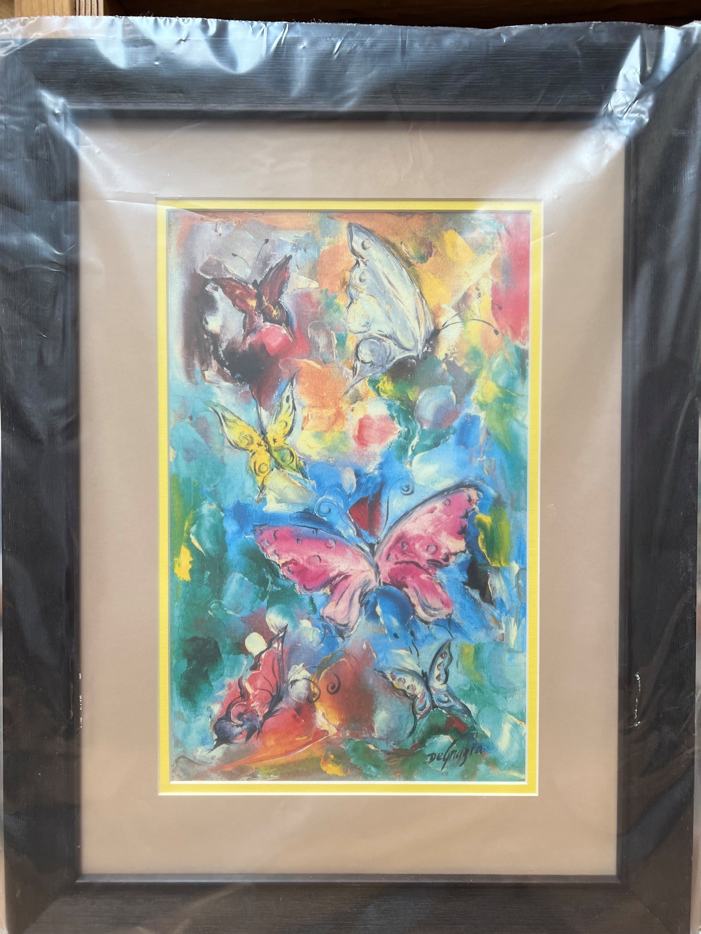 Framed Print: Butterflies