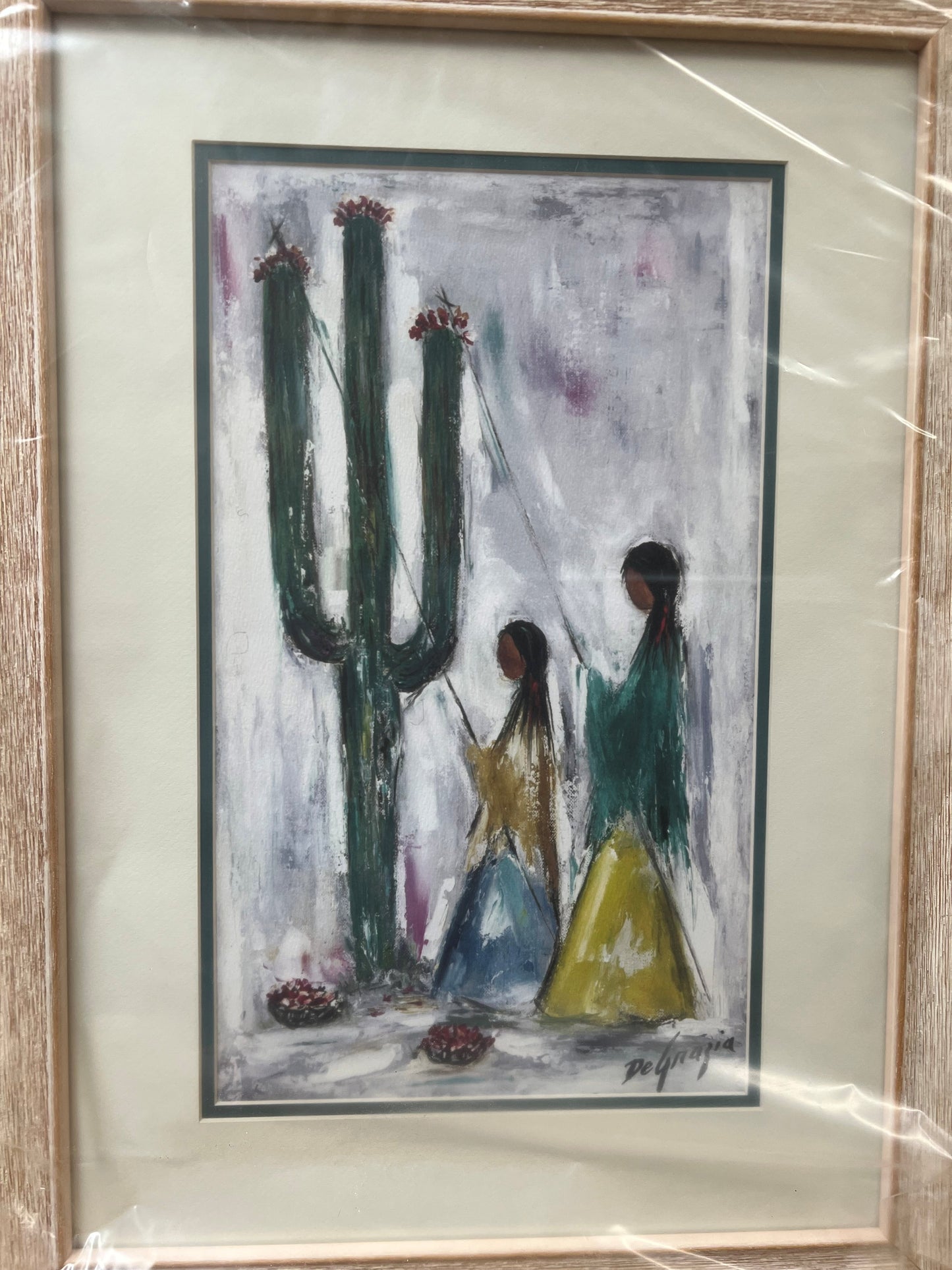 Framed Print: Saguaro Harvest