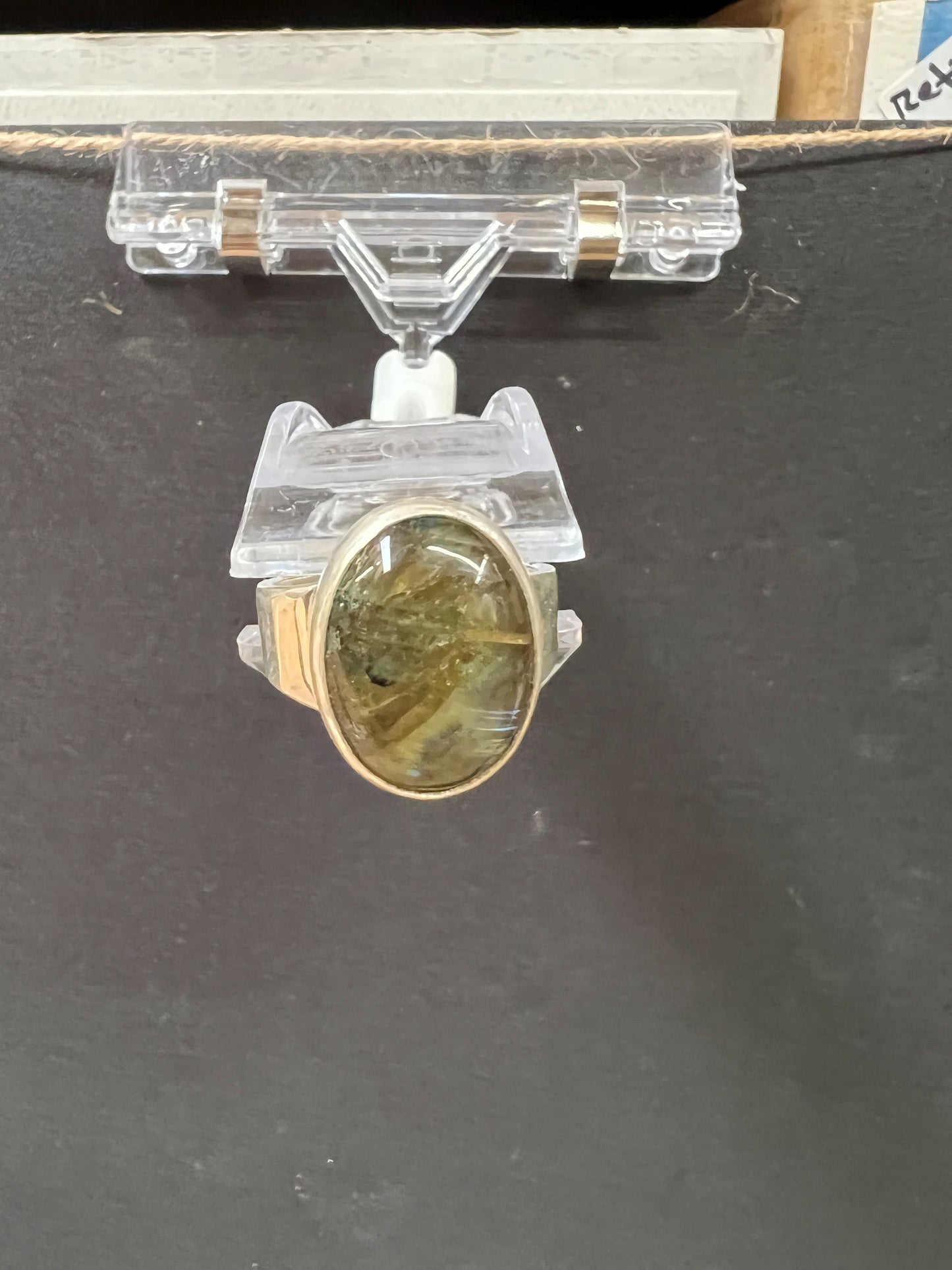 Ring: Sterling Silver Labradorite