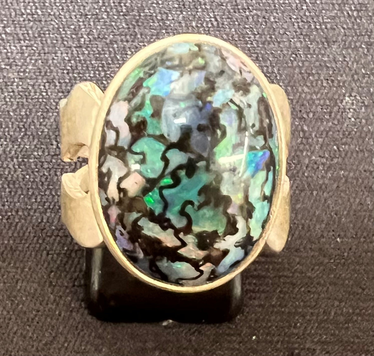 Ring: Sterling Silver ( Opal)