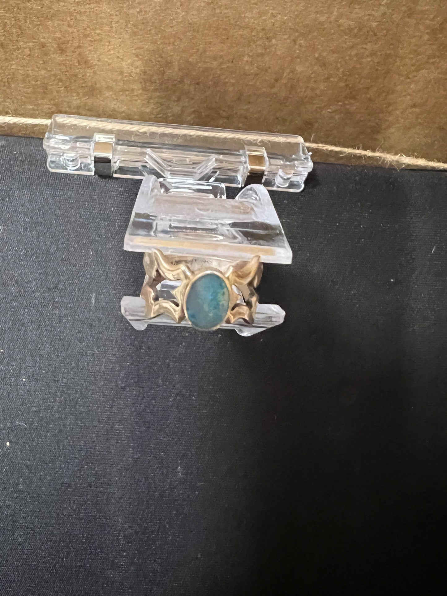 Ring: Sterling Silver Opal