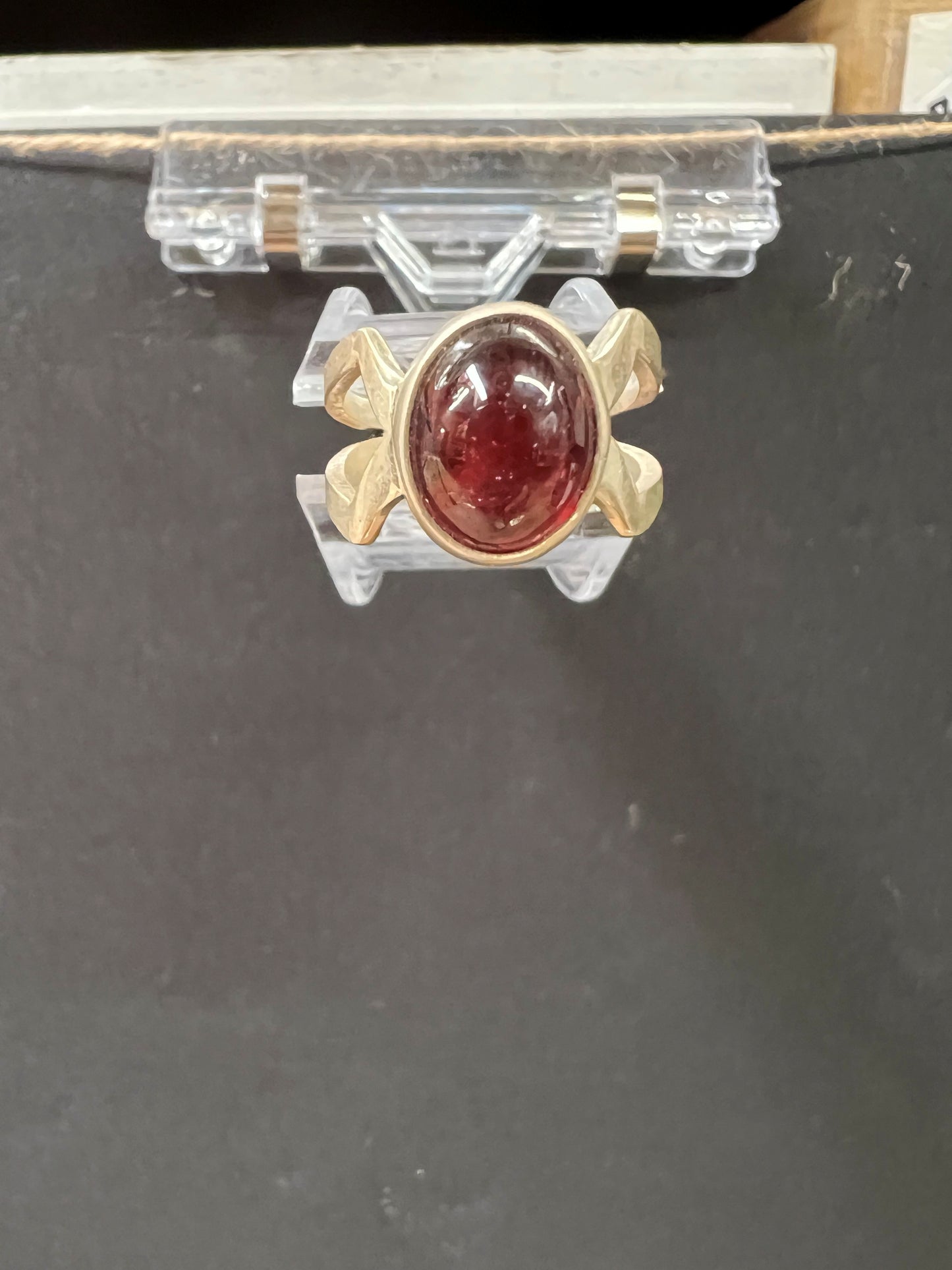 Ring: Sterling Silver Garnet
