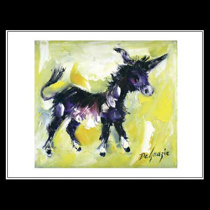 Notecard: Small Wandering Burro