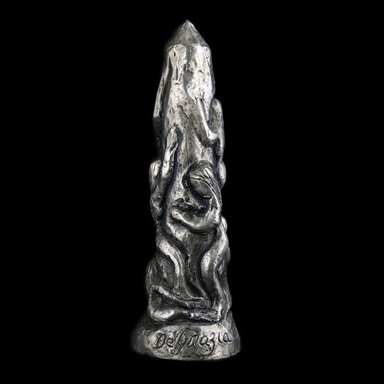 Sculpture: Bronze Dante's Candle