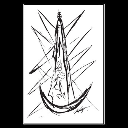 Notecard: Large Untitled - Guadalupe