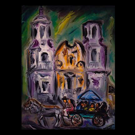 Tile: San Xavier Mission