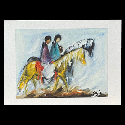 Notecard: Small  Two Sisters