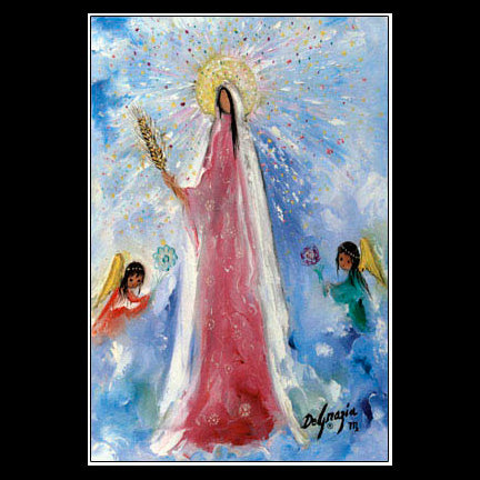 Notecard: Large Virgo