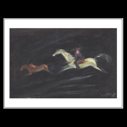 Notecard: Small Calf Roper