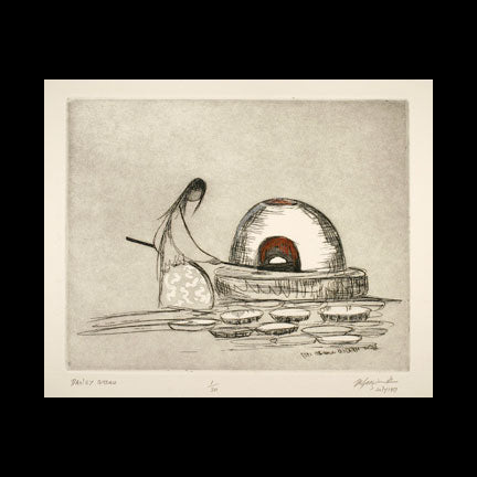 Etching: Color Daily Bread