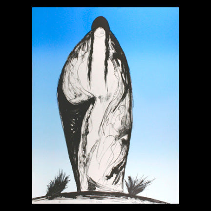 Lithograph: Indian Mother II