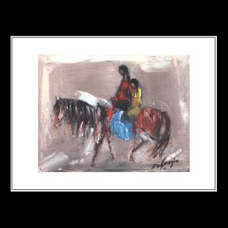 Notecard: Small A Ride Home