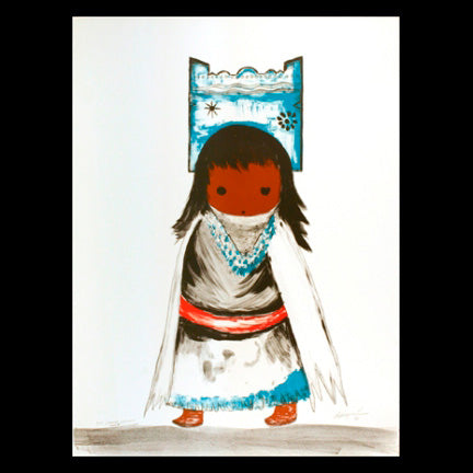 Lithograph: Rio Grande Dancer II