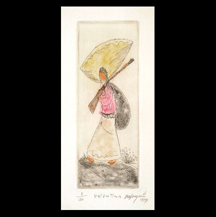 Etching: Color Valentina