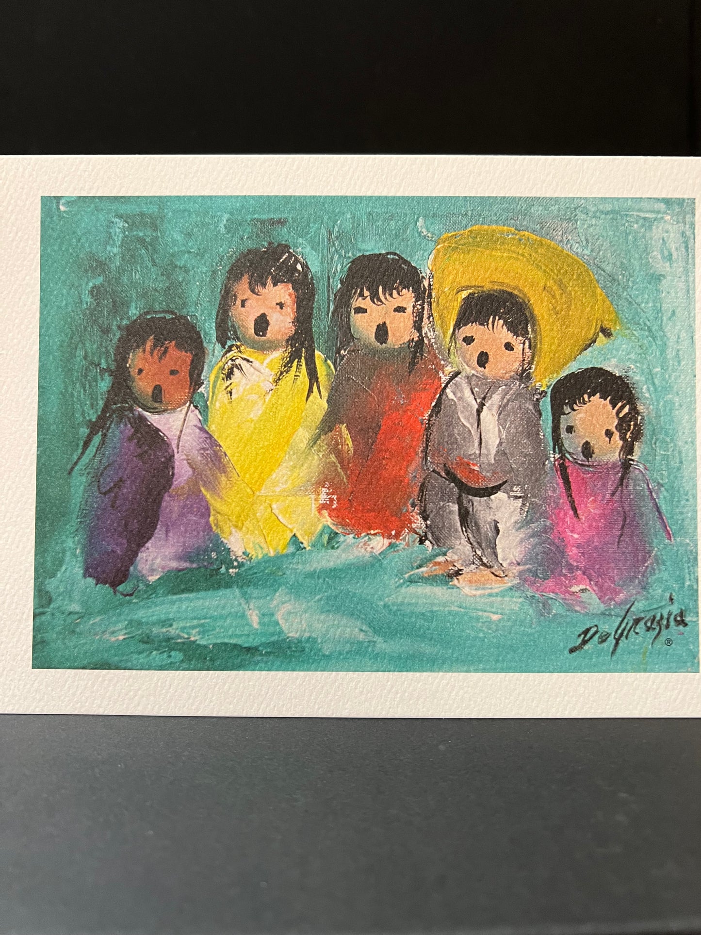 Small Notecard: Caroling