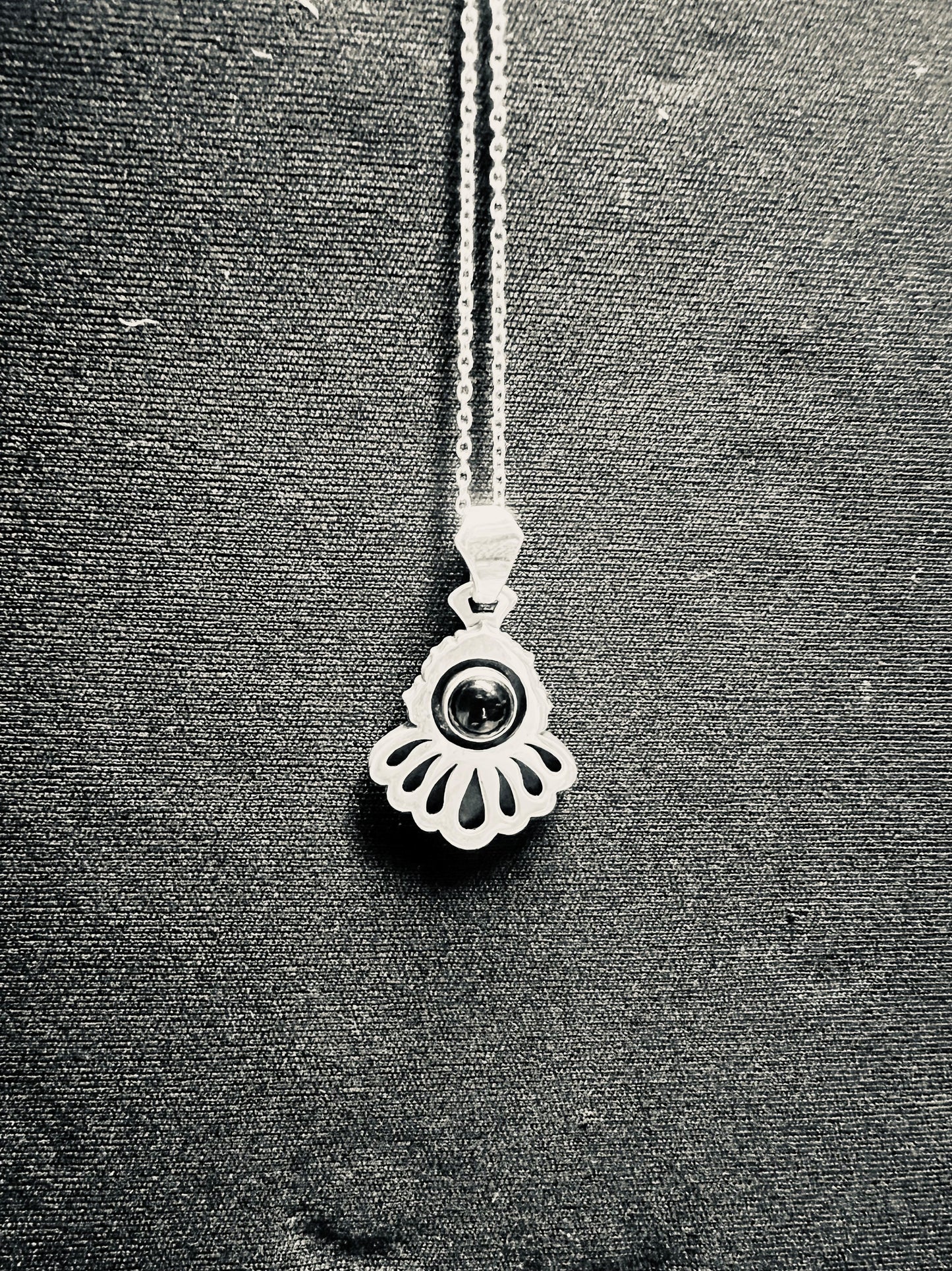 Necklace: Serling Silver Amethyst