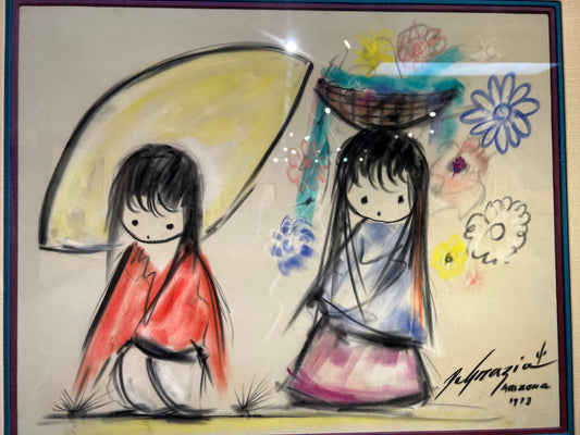 Pastel: Boy and Girl