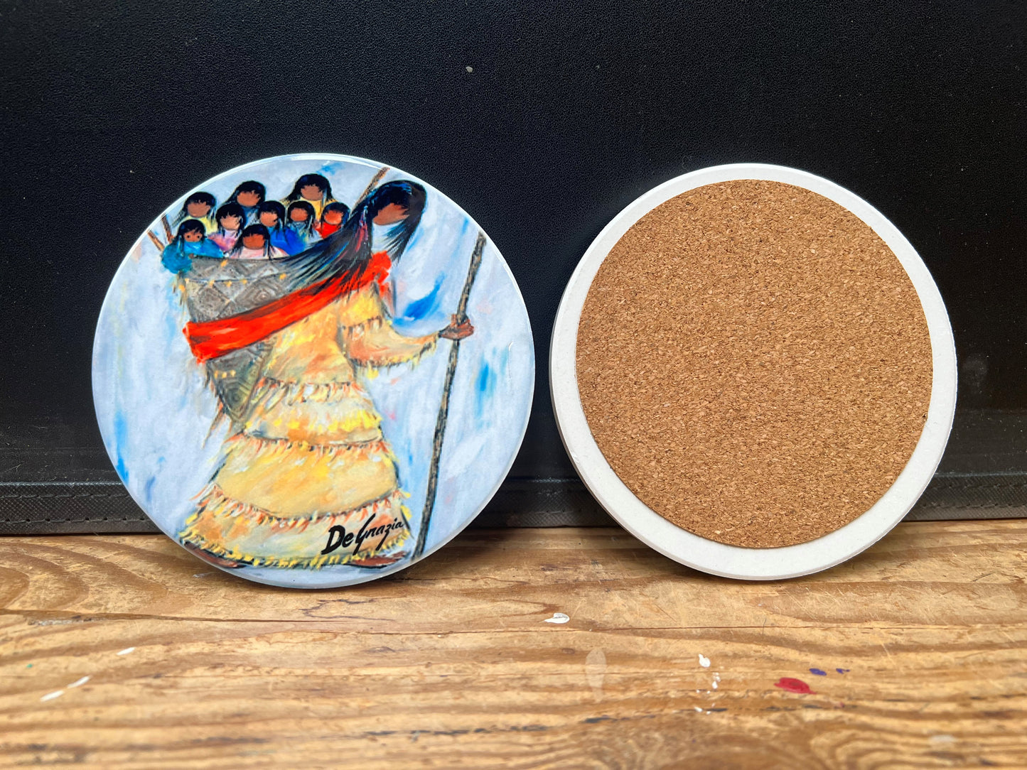 Coaster: Ho ok Set of four
