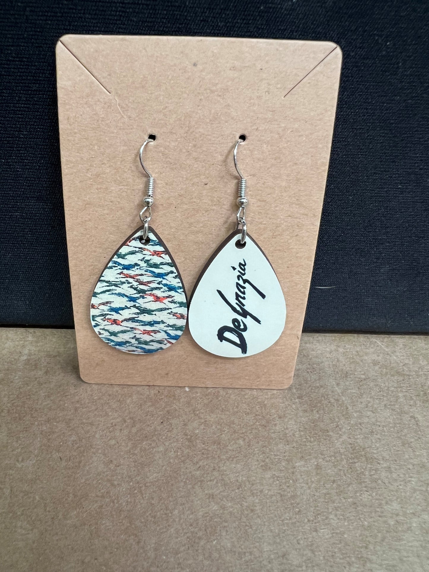 Earrings: Teardrop