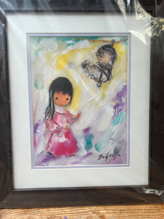 Framed Print: Bell of Hope