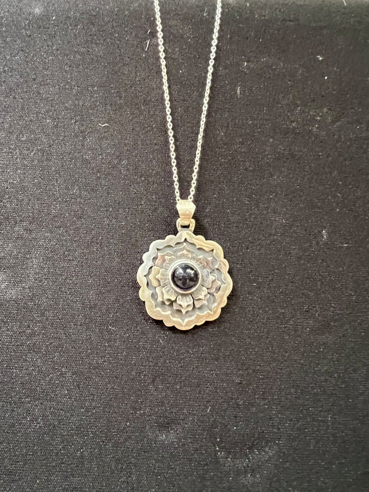 Necklace: Sterling Silver Amethyst