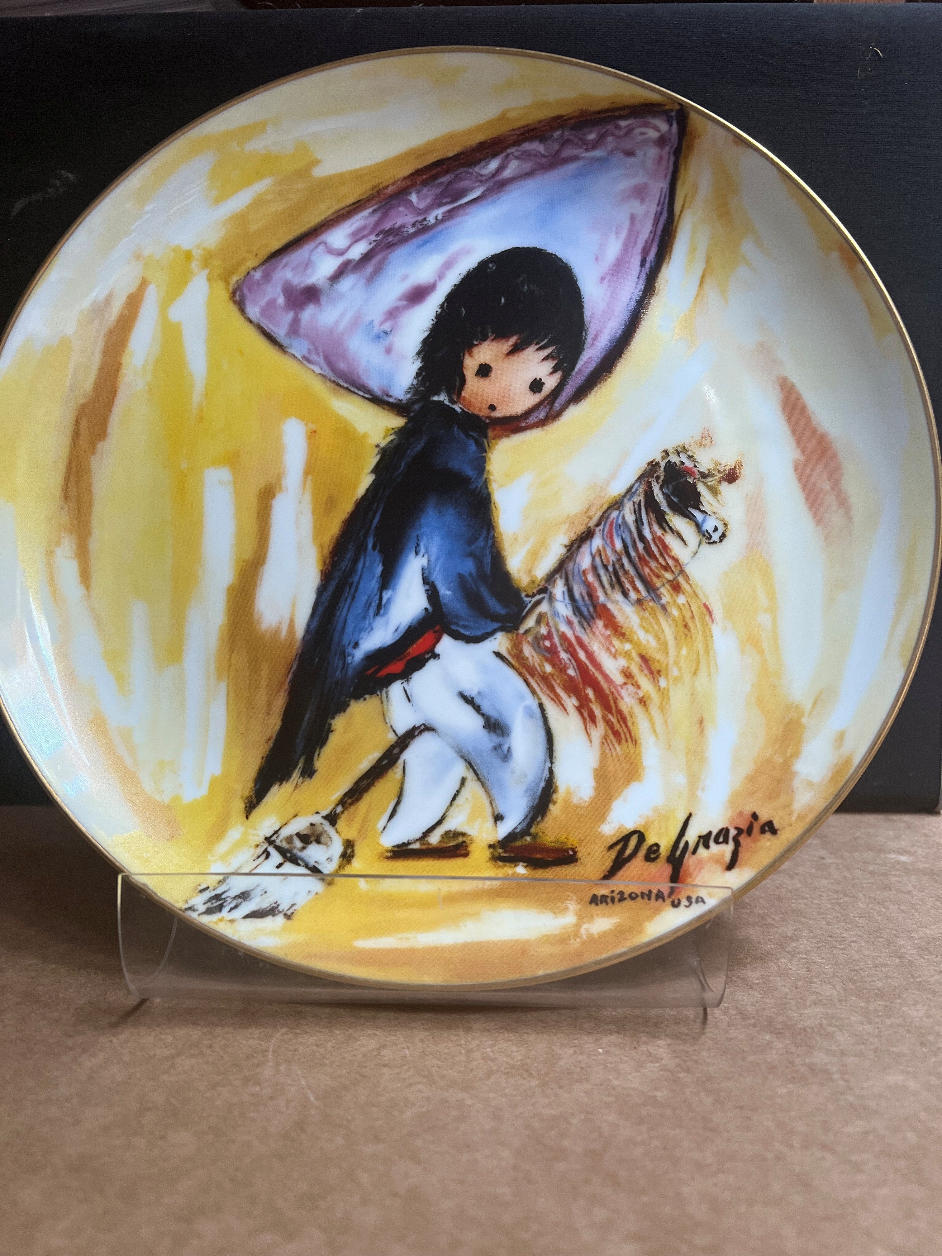 Plate: My First Horse – DeGrazia Gallery