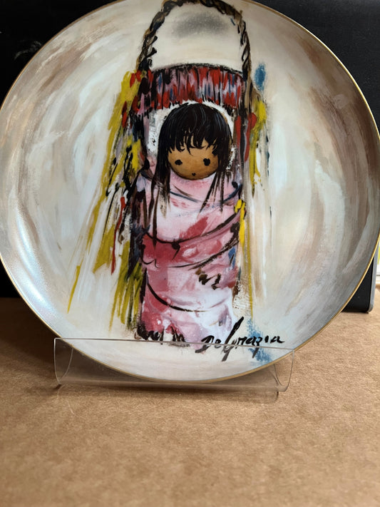 Plate: My Pink Papoose