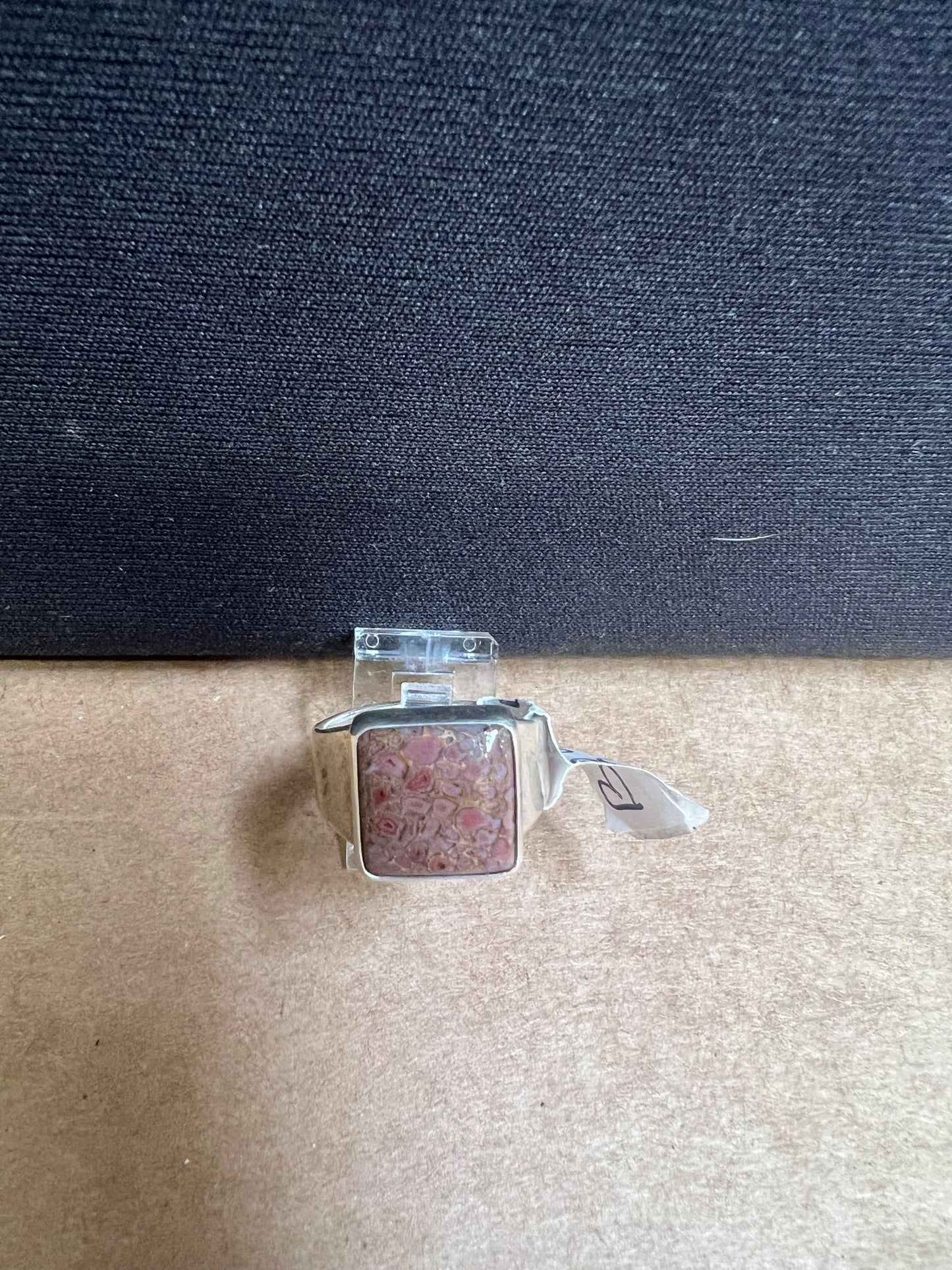 Ring: Sterling Silver Dinosaur Bone
