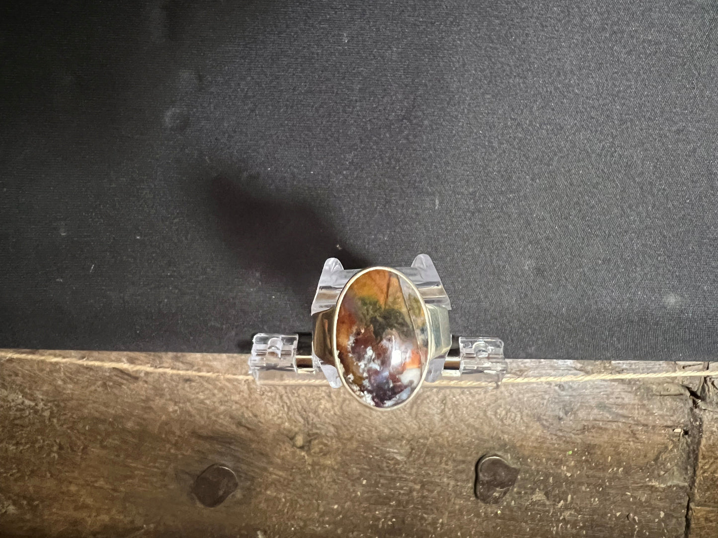 Ring: Sterling Siler Copper/ Chisacola Quartz