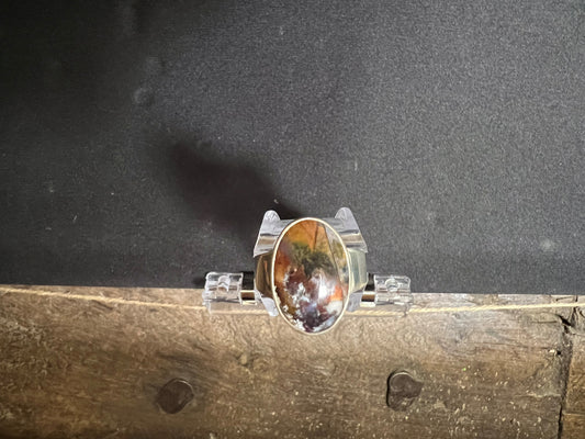 Ring: Sterling Siler Copper/ Chisacola Quartz