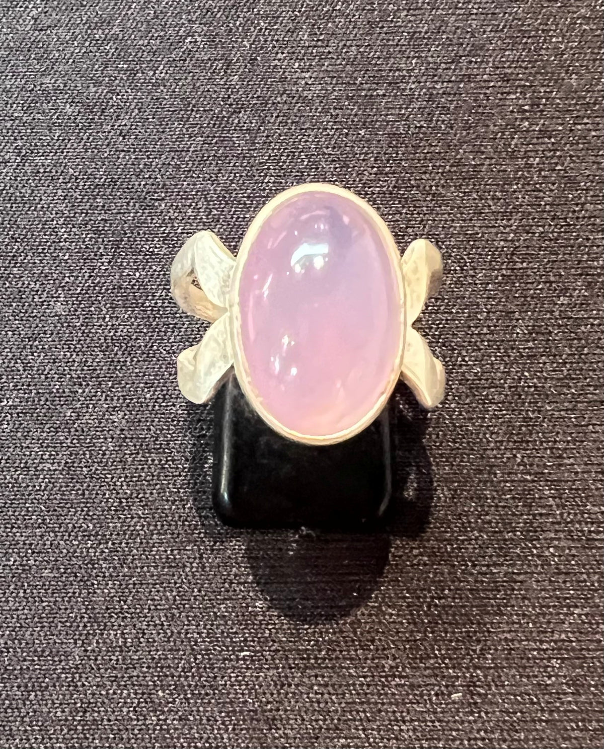 Ring Sterling Silver: Chalcedony