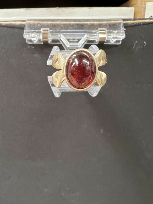 Ring: Sterling Silver Garnet