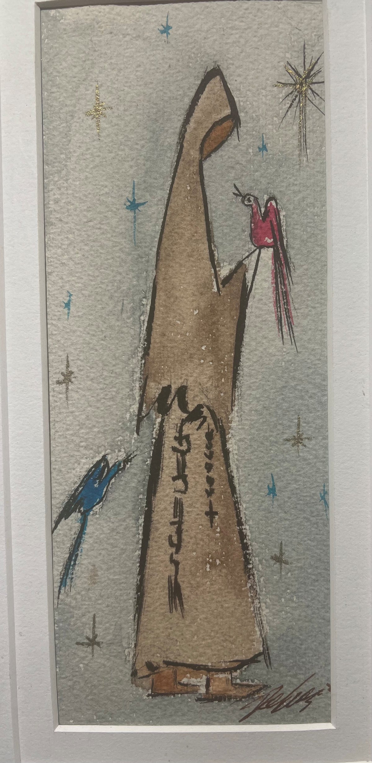 Watercolor: Saint Francis