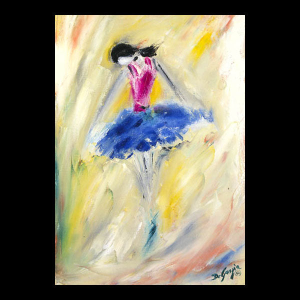 Print: Blue Ballerina (Limited Edition)