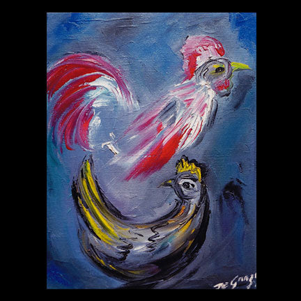 Tile: The Rooster