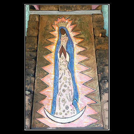 Large Notecard: Untitled--Lady of Guadalupe