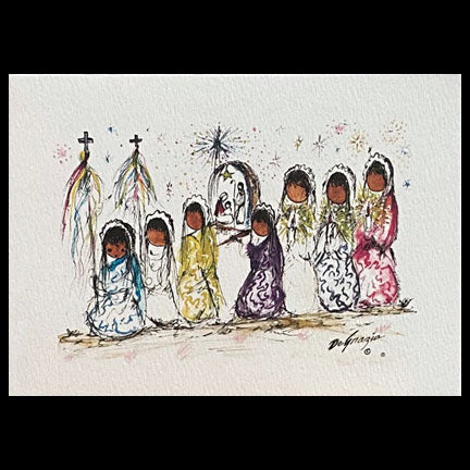 Small Notecard: Las Posadas Procession