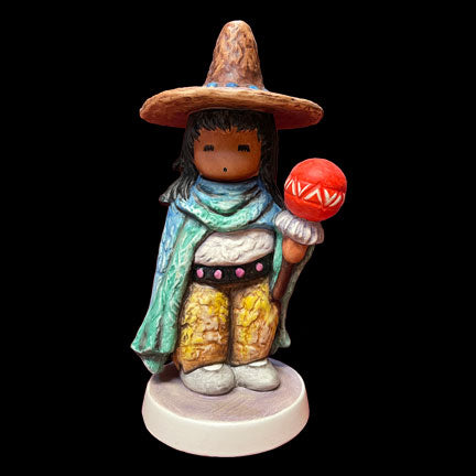 Goebel: Little Navajo Music Man Figurine