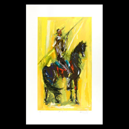 Serigraph: Don Quijote