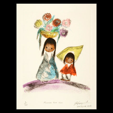 Color Etching: Flowers for You