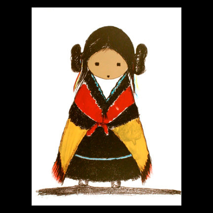 Lithograph: Little Hopi