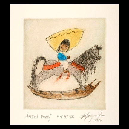 Color Etching: My Horse